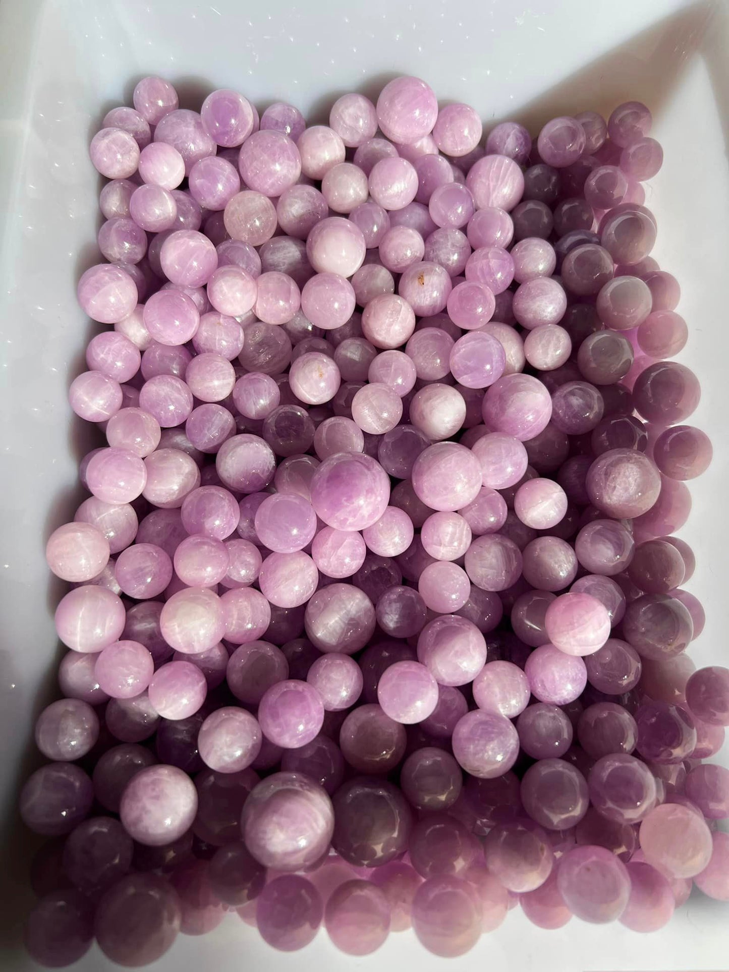 Small kunzite sphere
