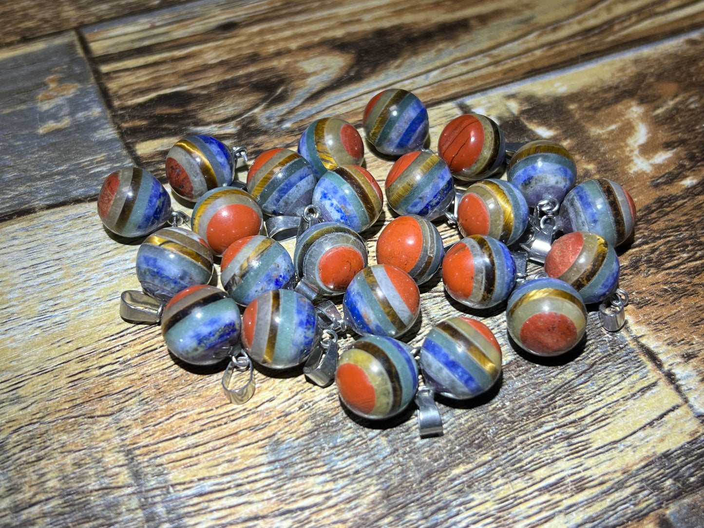 Chakra sphere pendant