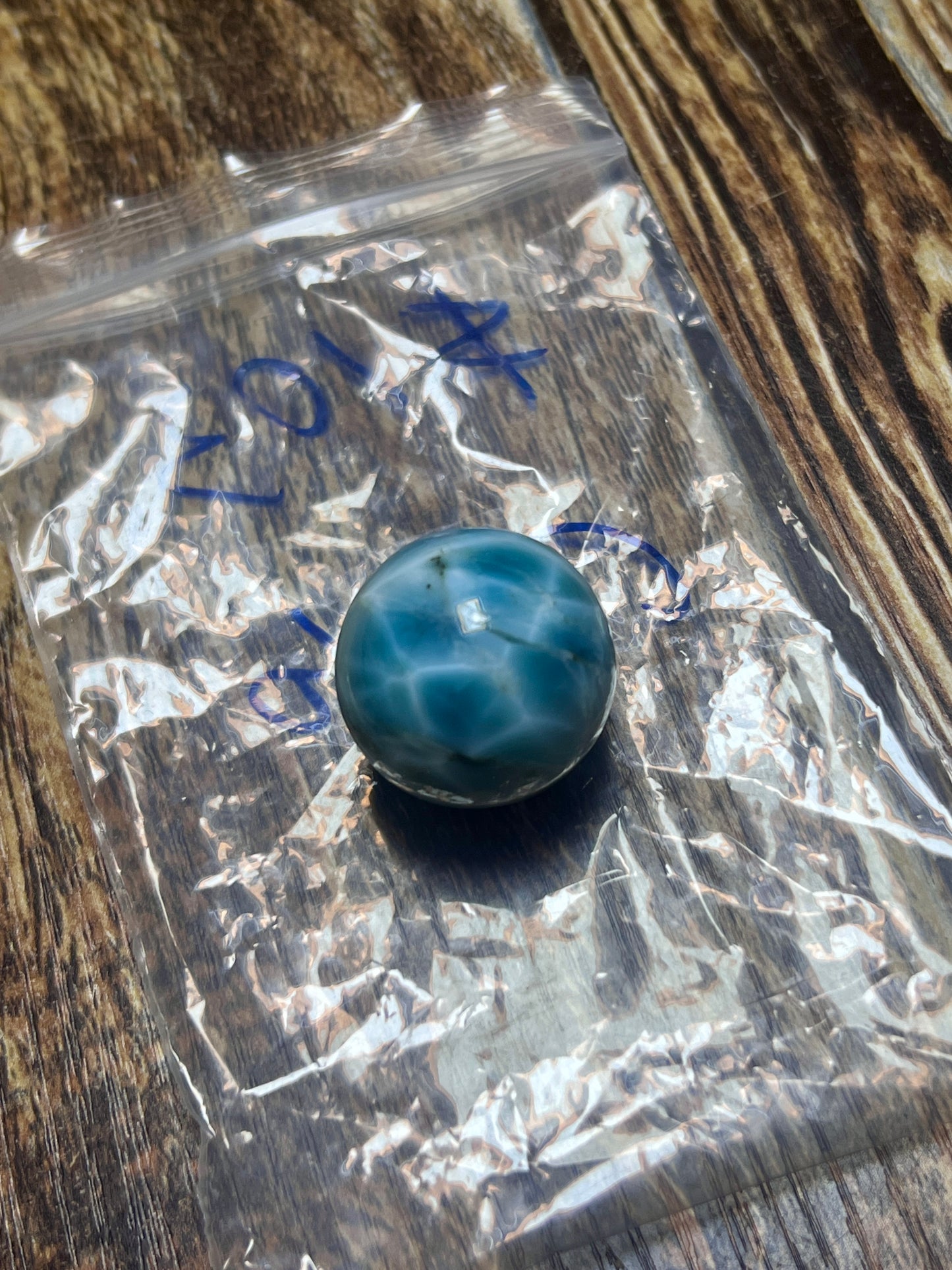Larimar sphere