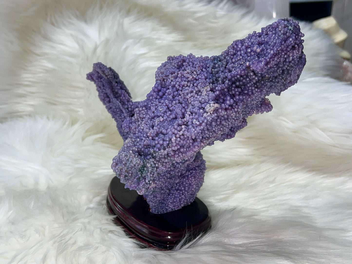 Grape agate specimen #1