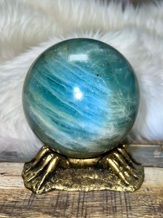 Aquamarine sphere