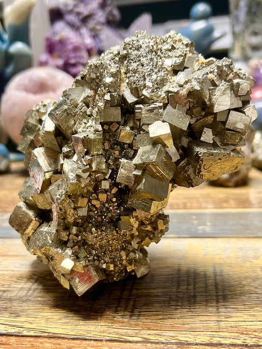 Peru🇵🇪 Cubic pyrite specimen