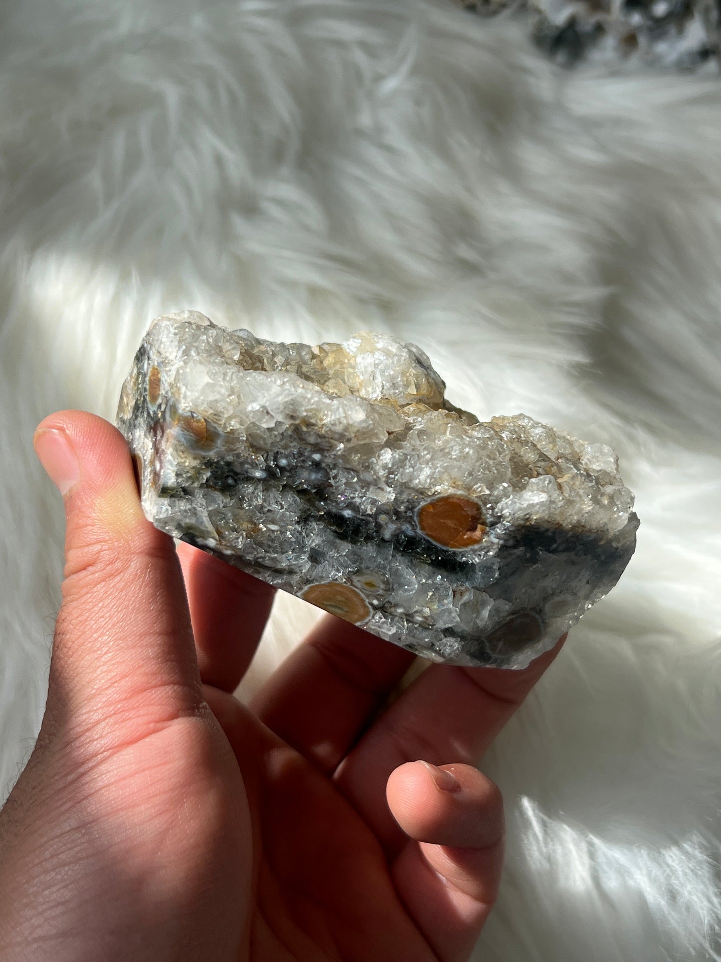 Eighth vein ocean jasper freeform