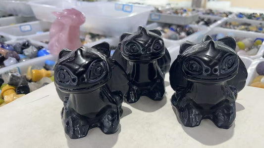 Crystal carvings