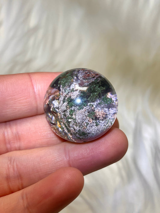 High quality garden quartz sphere