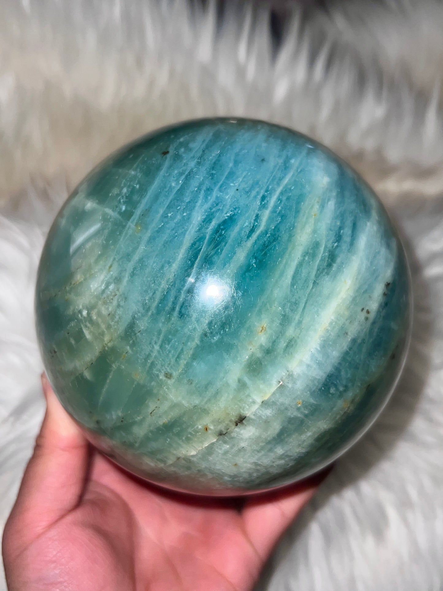 Aquamarine sphere