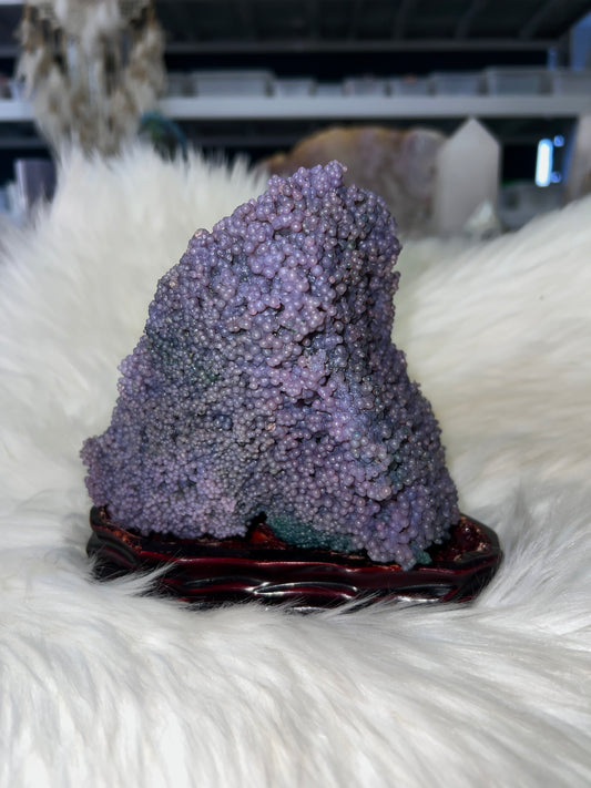 Grape agate specimen #4