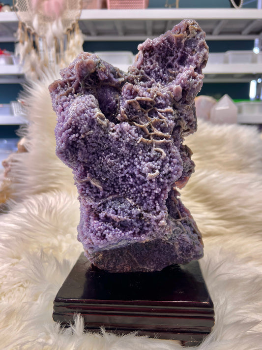 Grape agate specimen #3