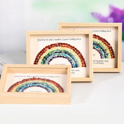 Rainbow crystal frame