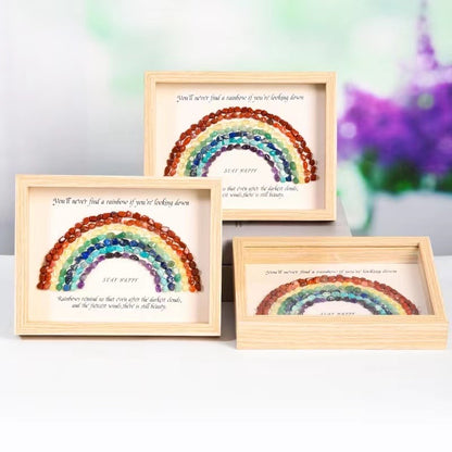 Rainbow crystal frame