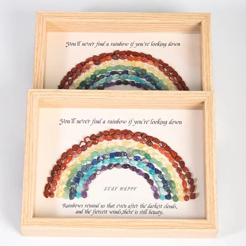 Rainbow crystal frame