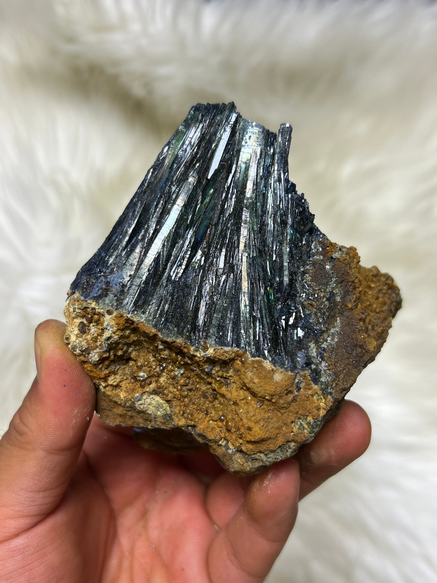 Vivianite specimen