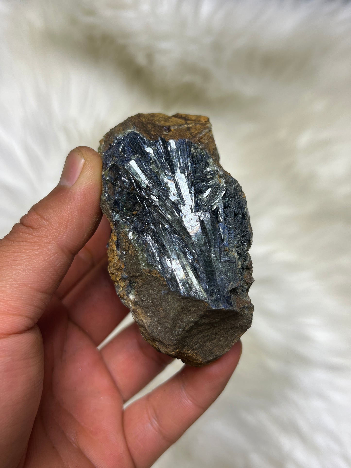 Vivianite specimen