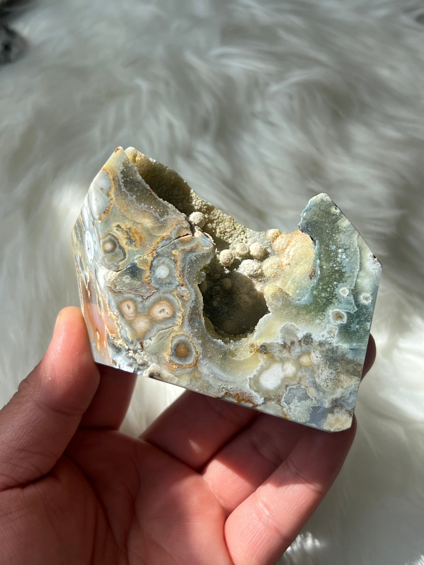 Eighth vein ocean jasper freeform