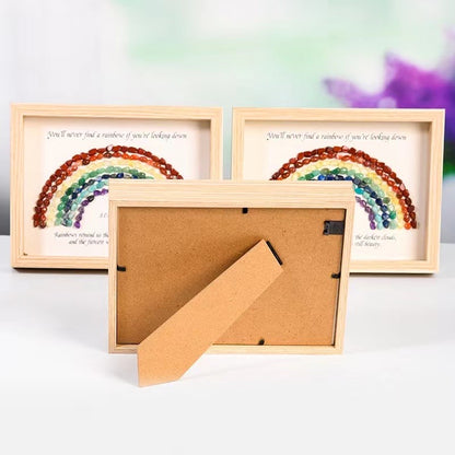 Rainbow crystal frame