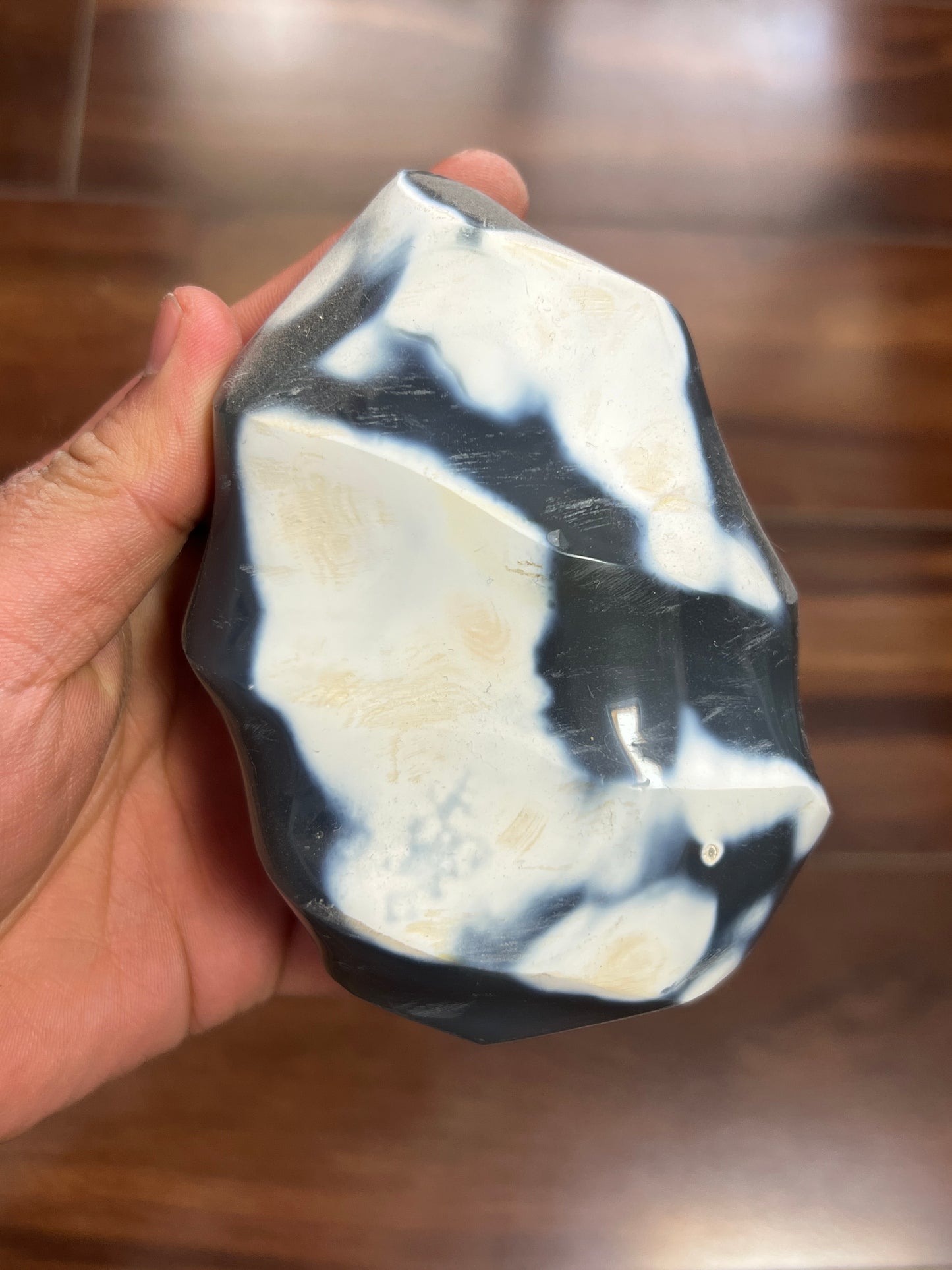 Orca agate flame