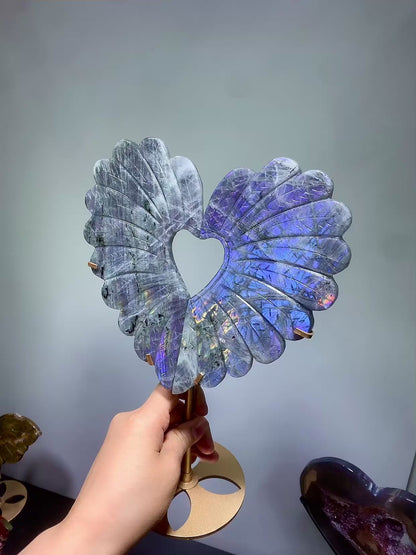 Crystal carvings and beads
