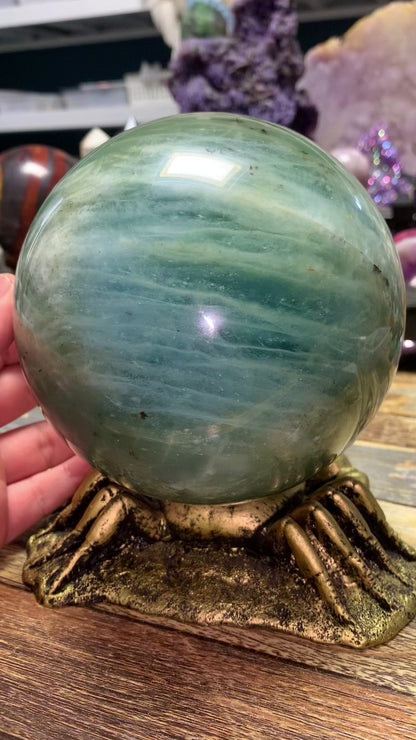 Aquamarine sphere